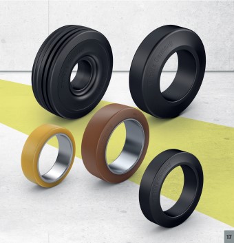 타이어및 프레스온밴드 휠